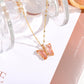 Crystal Butterfly Necklace