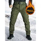Fleece-Lined Utility Pants for Winter