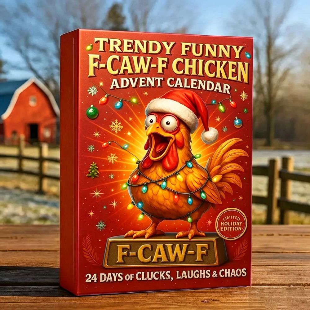 🎅🐔 Funny F-Caw-F Chicken Advent Calendar