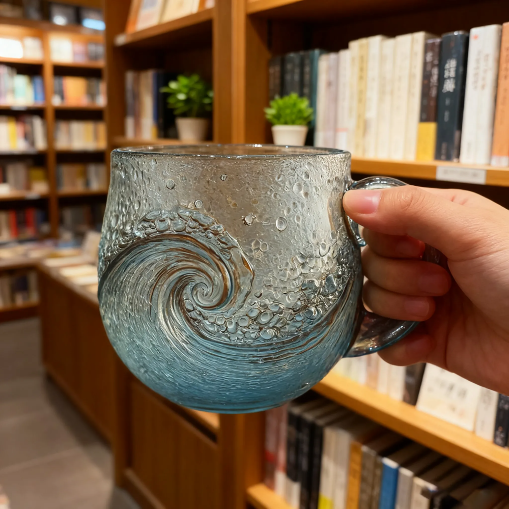 Sea Glass Wave Mug