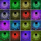 Solar Mandala Wall Light