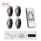 RGB LED Strobe Light – 8-Color Remote Control Flash Light
