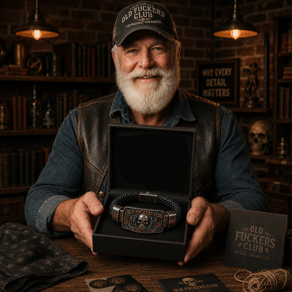 Old Fuckers Club & Wild Freedom | Limited Edition Vintage Bracelet