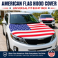 American Car Hood Flag