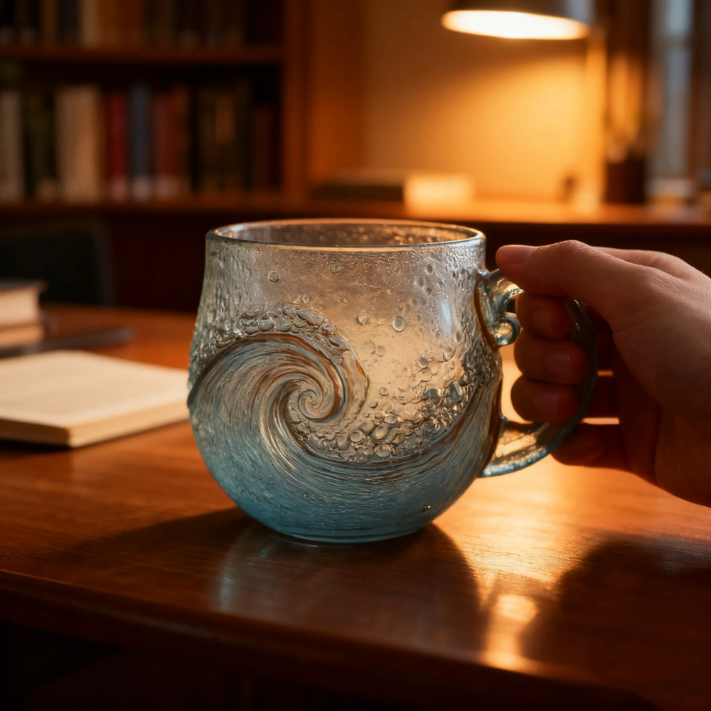 Sea Glass Wave Mug