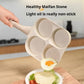Non-Stick 4-in-1 Breakfast Pan – Multi-Section Skillet for Eggs, Pancakes & Bacon