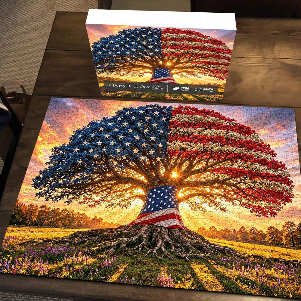 Liberty Root Oak Jigsaw Puzzle 1000 Piece