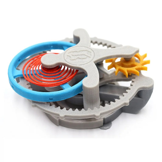 Internal structure model of mechanical watches - working principle of tourbillon DIY movement spring gear device