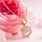 For Unbiological Daughter - We Are Forever Linked Together Love Knot Necklace