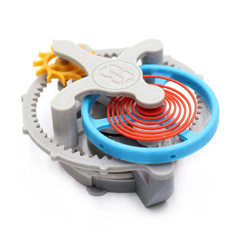 Internal structure model of mechanical watches - working principle of tourbillon DIY movement spring gear device