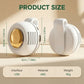 Mini Bladeless Fan – Rechargeable 360° Rotating Personal Cooler