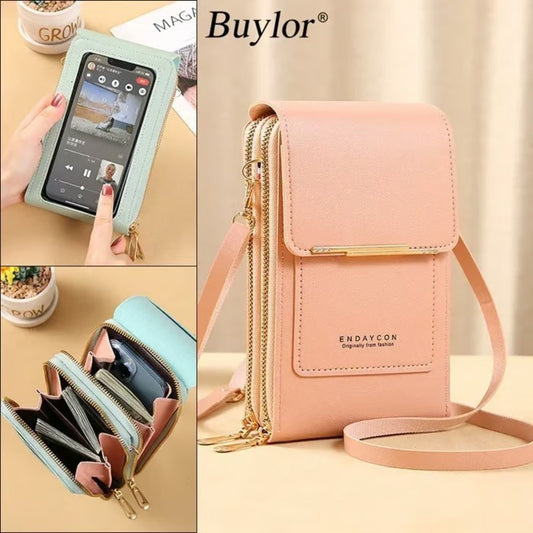 Anti-Theft Crossbody Phone Wallet Bag