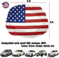 American Car Hood Flag