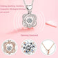 For Unbiological Daughter - We Are Forever Linked Together Love Knot Necklace
