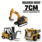 1:64 Premium Alloy Mini RC Ultimate Construction Trio Set（Three Pcs） – Forklift, Excavator & Dump Truck