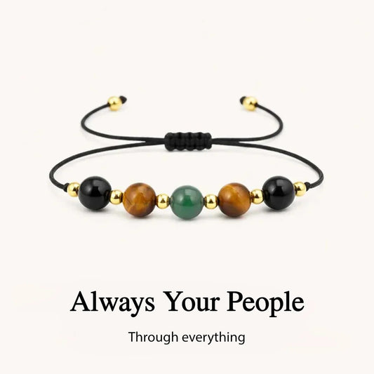 Girl Gang Courage And Strength Crystal Bracelet