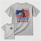 Apollo Creed Living In America July 4th Independence Day Graphic T-Shirt