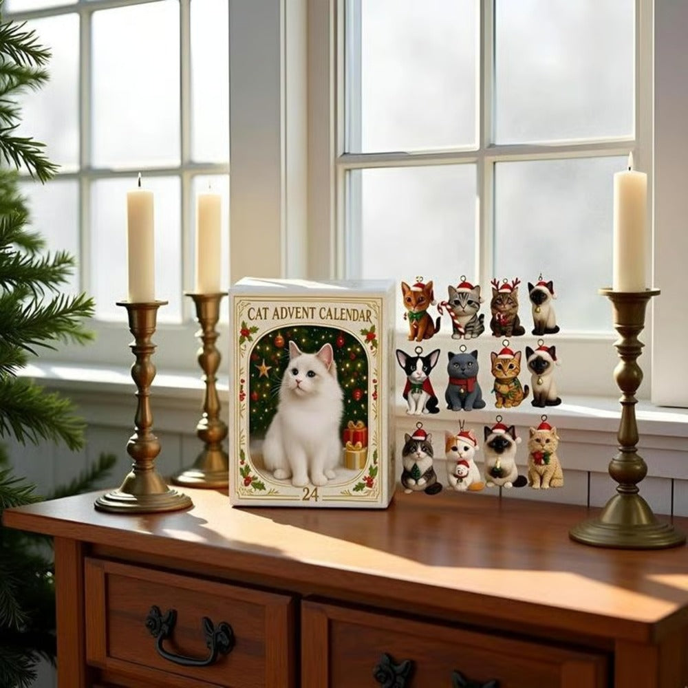 2025 Cute Kitten Cat Lovers Advent Calendar