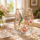 2026 Hummingbird Morning Bliss Glass Tea Cup