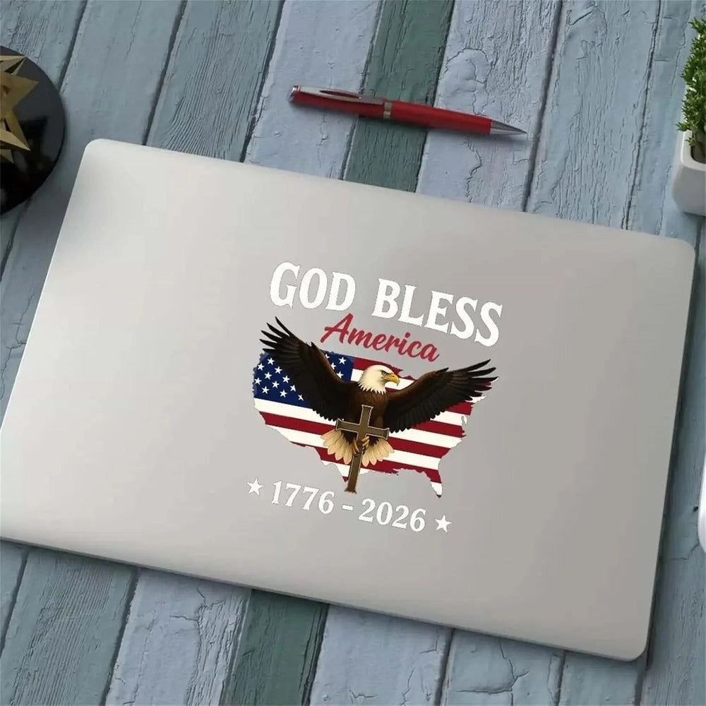 God Bless America: 2026 Semicentennial Sticker