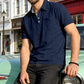 Men's Polo Polo Shirts Casual Vacation Lapel Short Sleeve Fashion Modern Plain