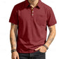 Men's Polo Polo Shirts Casual Vacation Lapel Short Sleeve Fashion Modern Plain