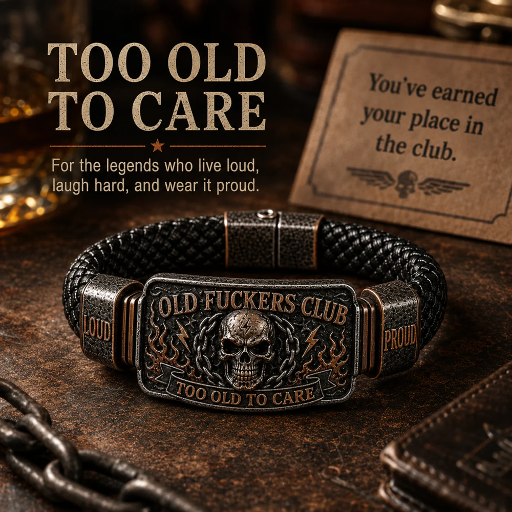 Old Fuckers Club & Wild Freedom | Limited Edition Vintage Bracelet