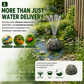 Solar Rock Bird Bath Fountains