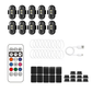 RGB LED Strobe Light – 8-Color Remote Control Flash Light