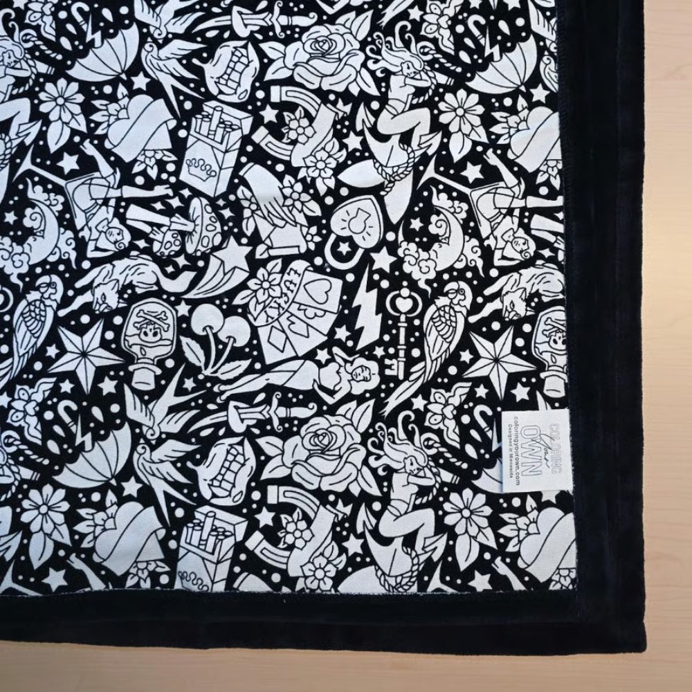 DIY Coloring Blanket