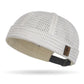Men’s Breathable Brimless Docker Hat – Lightweight Mesh Skull Cap for Summer Outdoor Wear