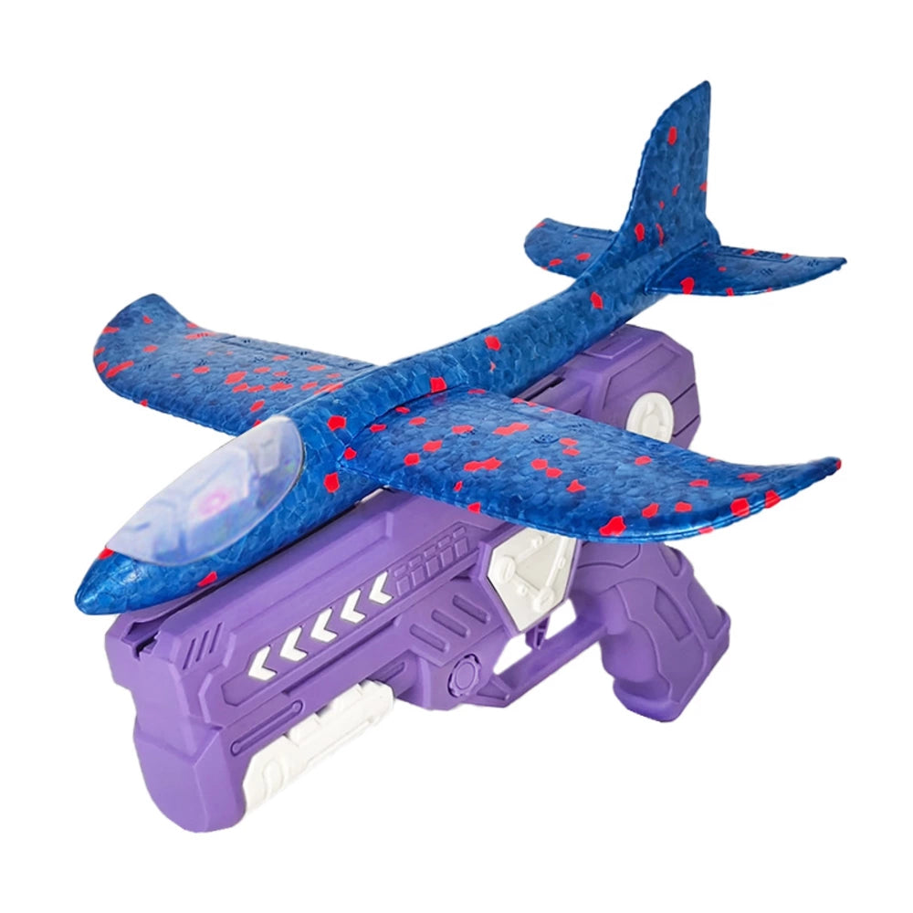 Foam Glider Airplane Launcher Toy – Outdoor Flying Fun for Kids