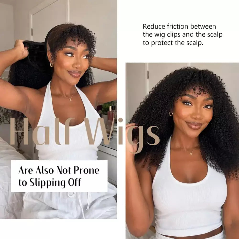 Non-slip wig grip headband designed to help keep wigs in place