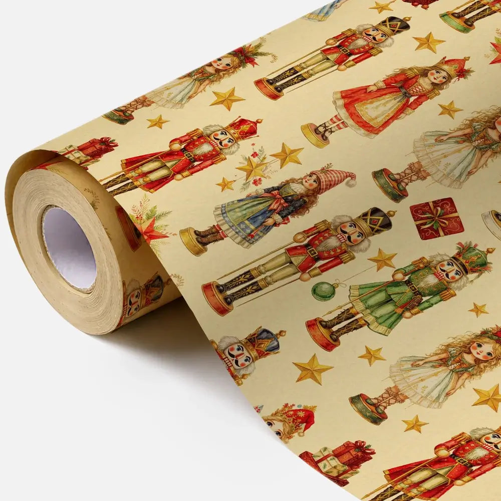 Christmas Gift Wrapping Paper Roll – Multiple Holiday Designs