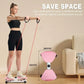 Portable waist twist machine for home gym exercise