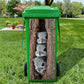 Creative Trash Can Sticker with Colourful Cartoon