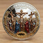 Reverse side of the resurrection memorial coin