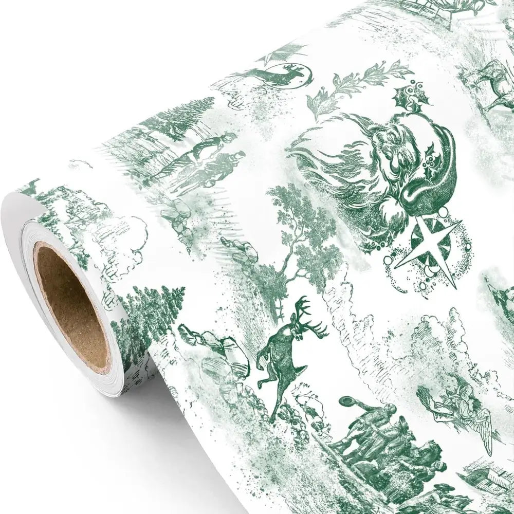 Christmas Gift Wrapping Paper Roll – Multiple Holiday Designs