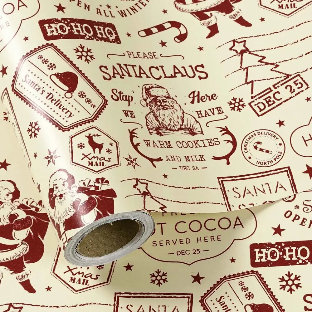 Christmas Gift Wrapping Paper Roll – Multiple Holiday Designs