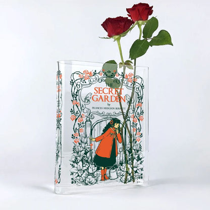 Acrylic Book Vase