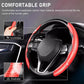 Sporty design of a silicone steering wheel cover
