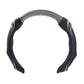 Gray sporty steering wheel cover