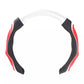 White sporty steering wheel cover