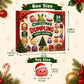 Mini Christmas squishy toys with cute festive character designs