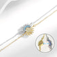 Sun & Moon Bracelet Set, Stackable Celestial Charm Bracelets
