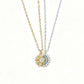 Sun & Moon Bracelet Set, Stackable Celestial Charm Bracelets