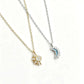 Sun & Moon Bracelet Set, Stackable Celestial Charm Bracelets