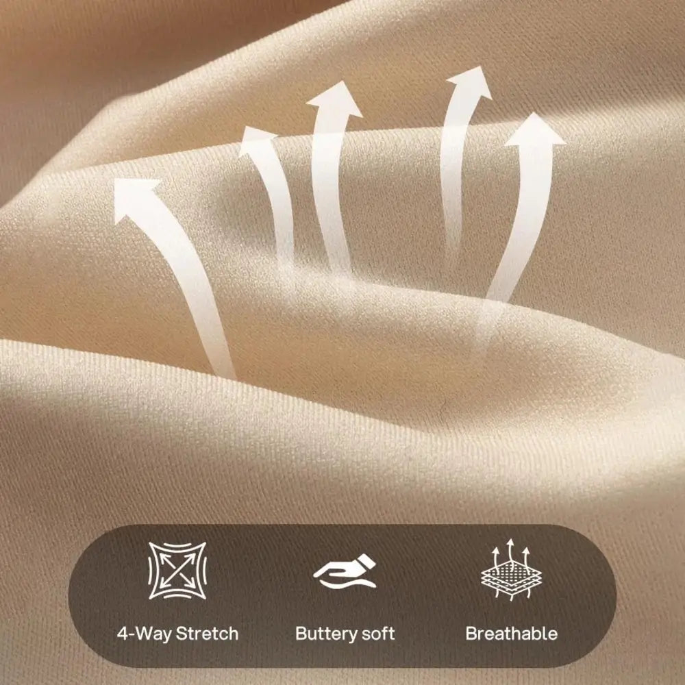 The fabric detail of the wireless posture support bar