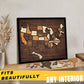 Wooden USA Travel Map Puzzle
