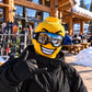 Novelty ski mask gift for skiers and snowboarders